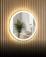 מראה מעוצבת עגולה