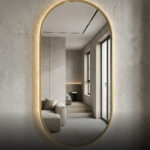 מראה מעוצבת אליפסה