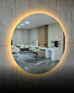 מראה מעוצבת עגולה