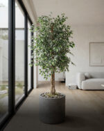 עציץ מלאכותי מעוצב