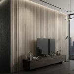 חיפוי קיר סרגלים דגם 0711