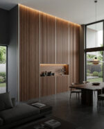 חיפוי קיר סרגלים דגם 42