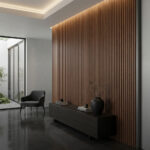 חיפוי קיר סרגלים דגם 116