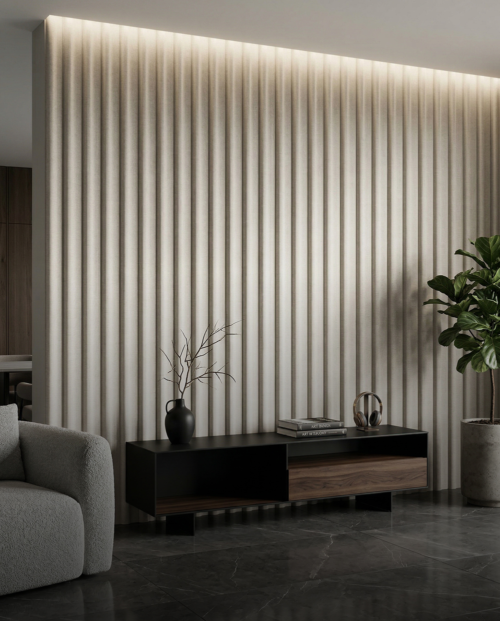 21 חיפוי קיר סרגלים דגם 76 – תמונה 1