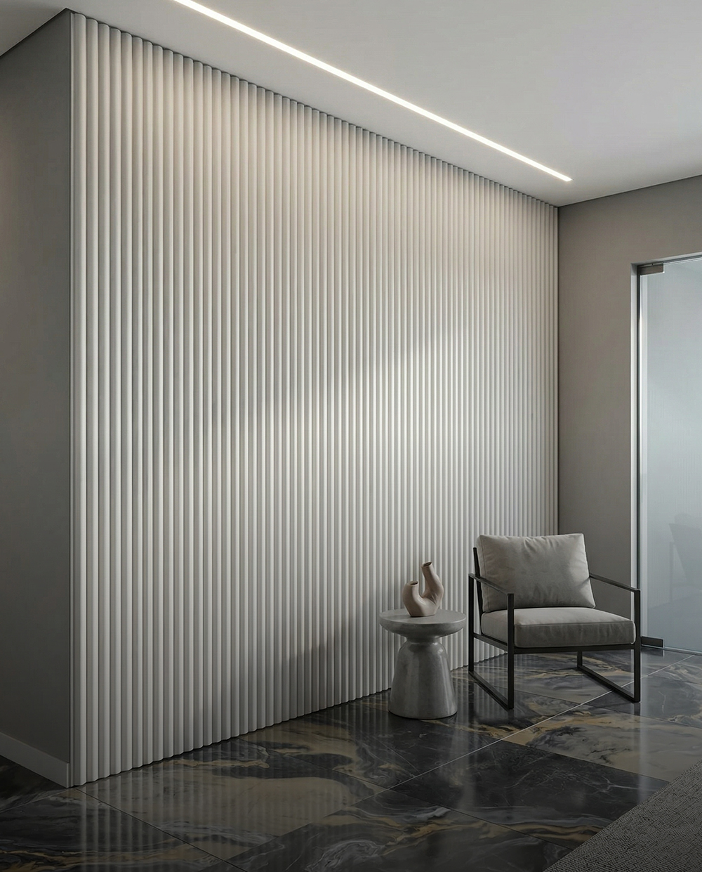 22 חיפוי קיר סרגלים דגם bd 200 סהרה – תמונה 1